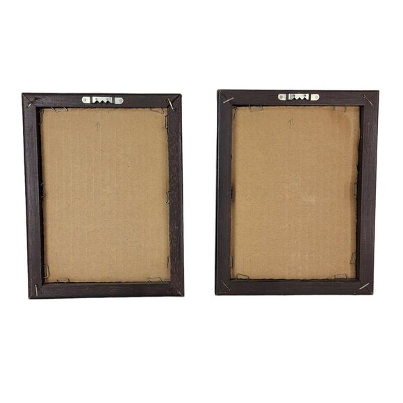 Vintage 70s Southwestern Native American Framed Crewel Embroidery Wall Hangings - Picture 8 of 8